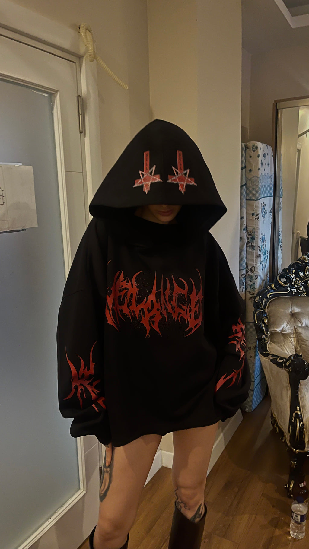 CHTDEVIL X CULT DE MELANGE Premium Oversize Hoodie