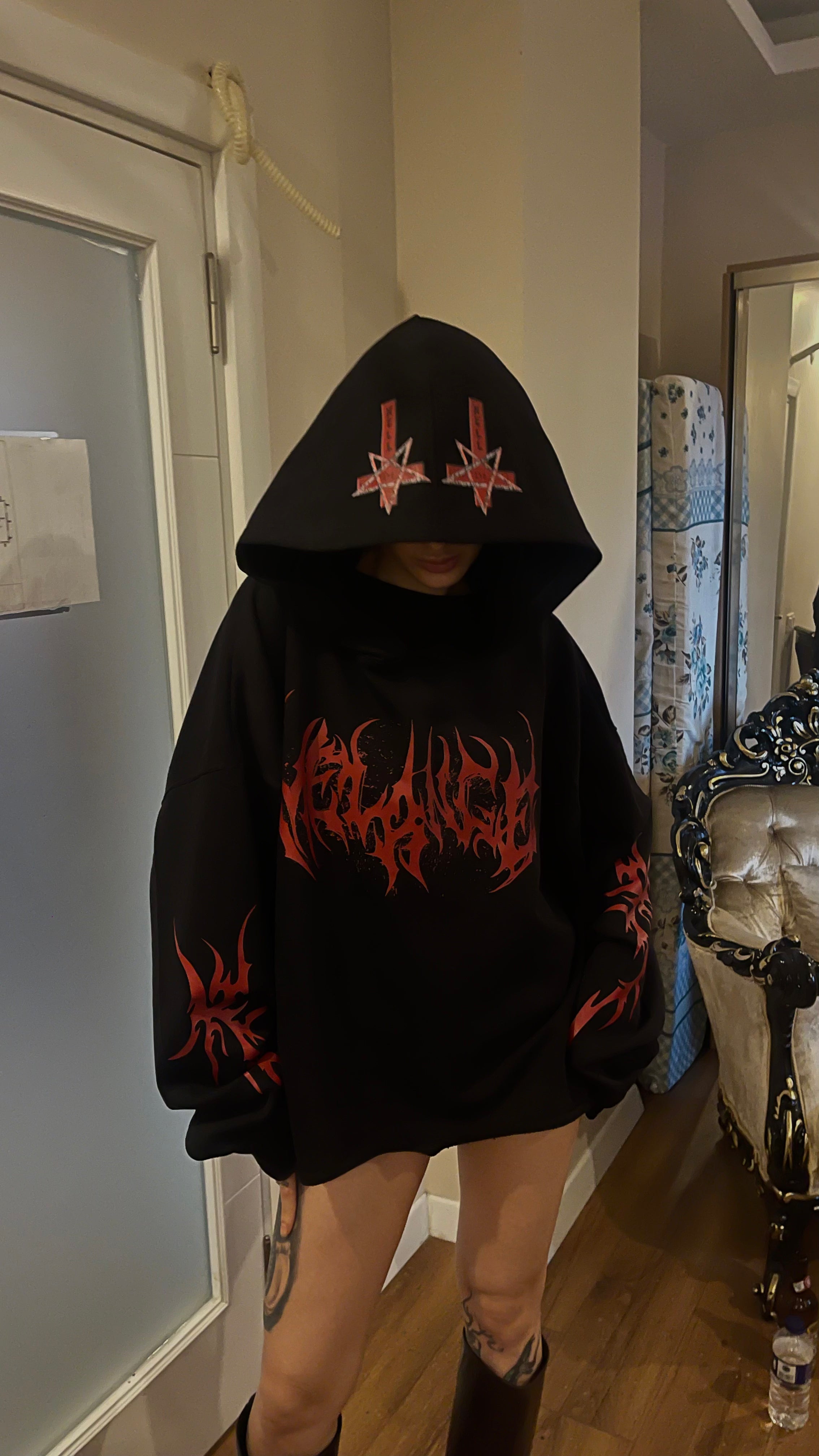 CHTDEVIL X CULT DE MELANGE Premium Oversize Hoodie