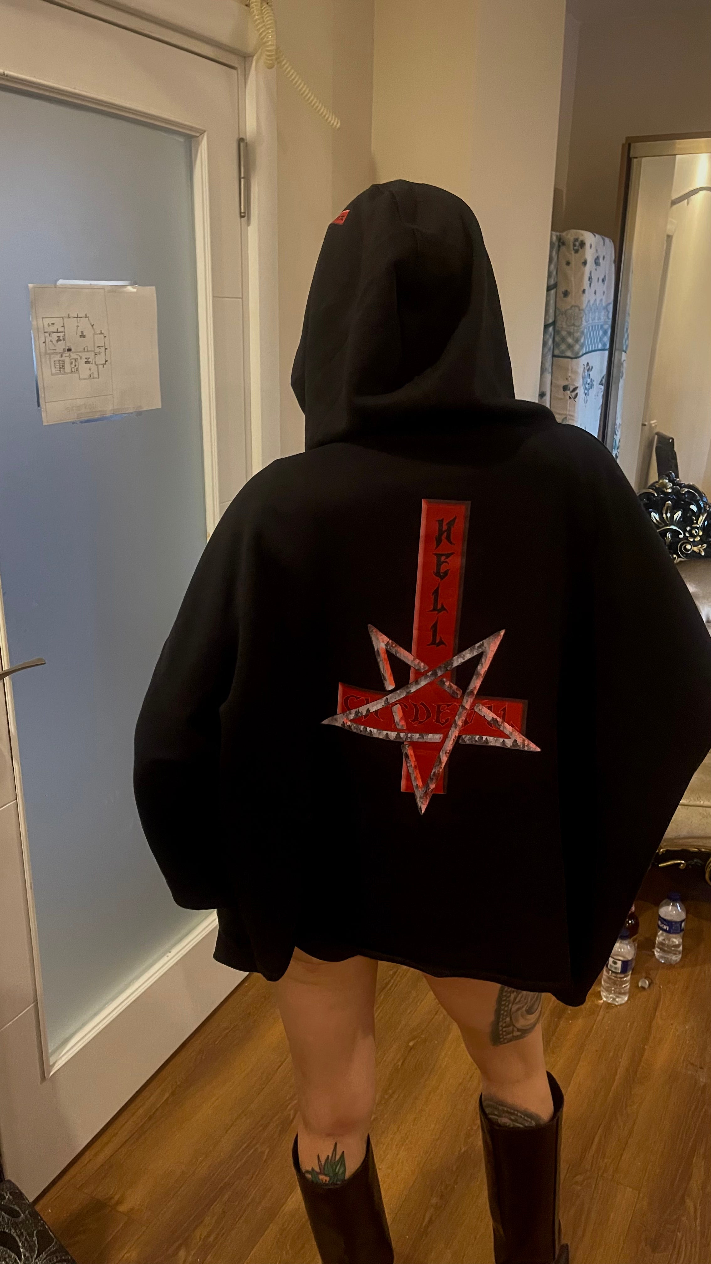 CHTDEVIL X CULT DE MELANGE Premium Oversize Hoodie
