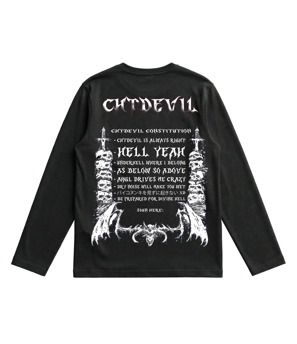 CHTDEVIL X CULT DE MELANGE Premium Long Sleeve