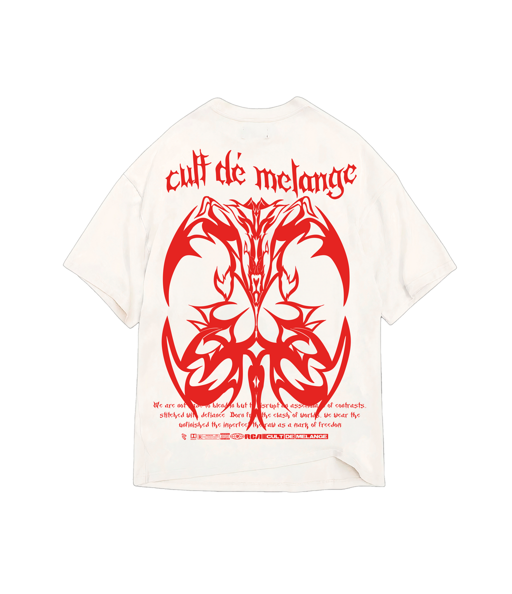 CHT DEVIL X CULT DE MELANGE Premium Oversize Tee