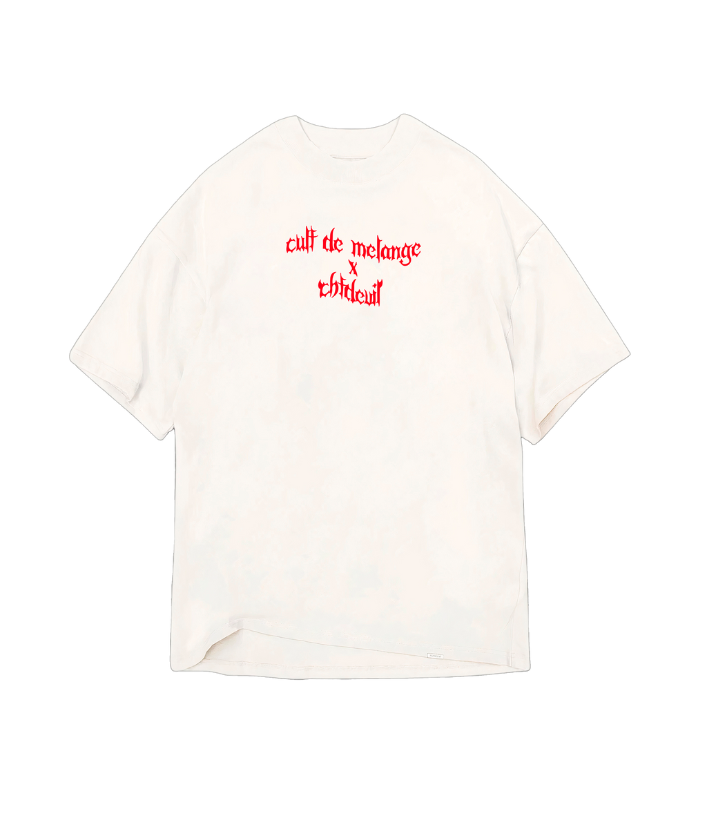 CHT DEVIL X CULT DE MELANGE Premium Oversize Tee