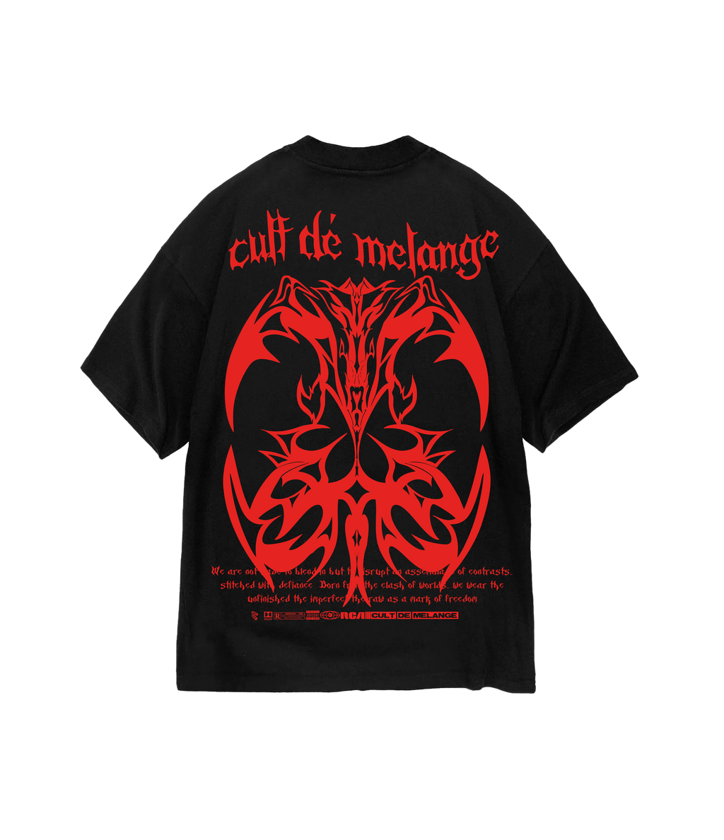 CHT DEVIL X CULT DE MELANGE Premium Oversize Tee