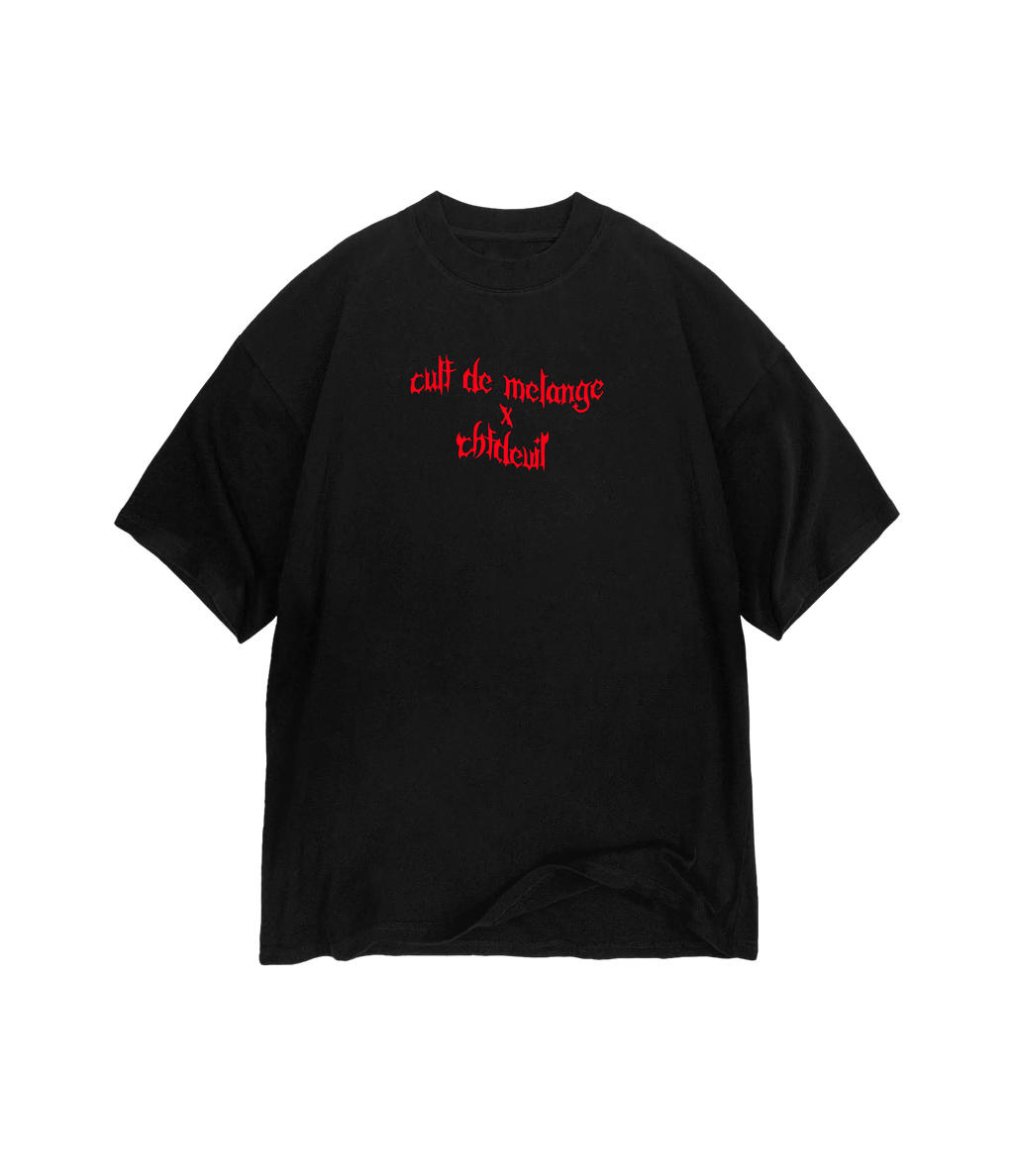 CHT DEVIL X CULT DE MELANGE Premium Oversize Tee