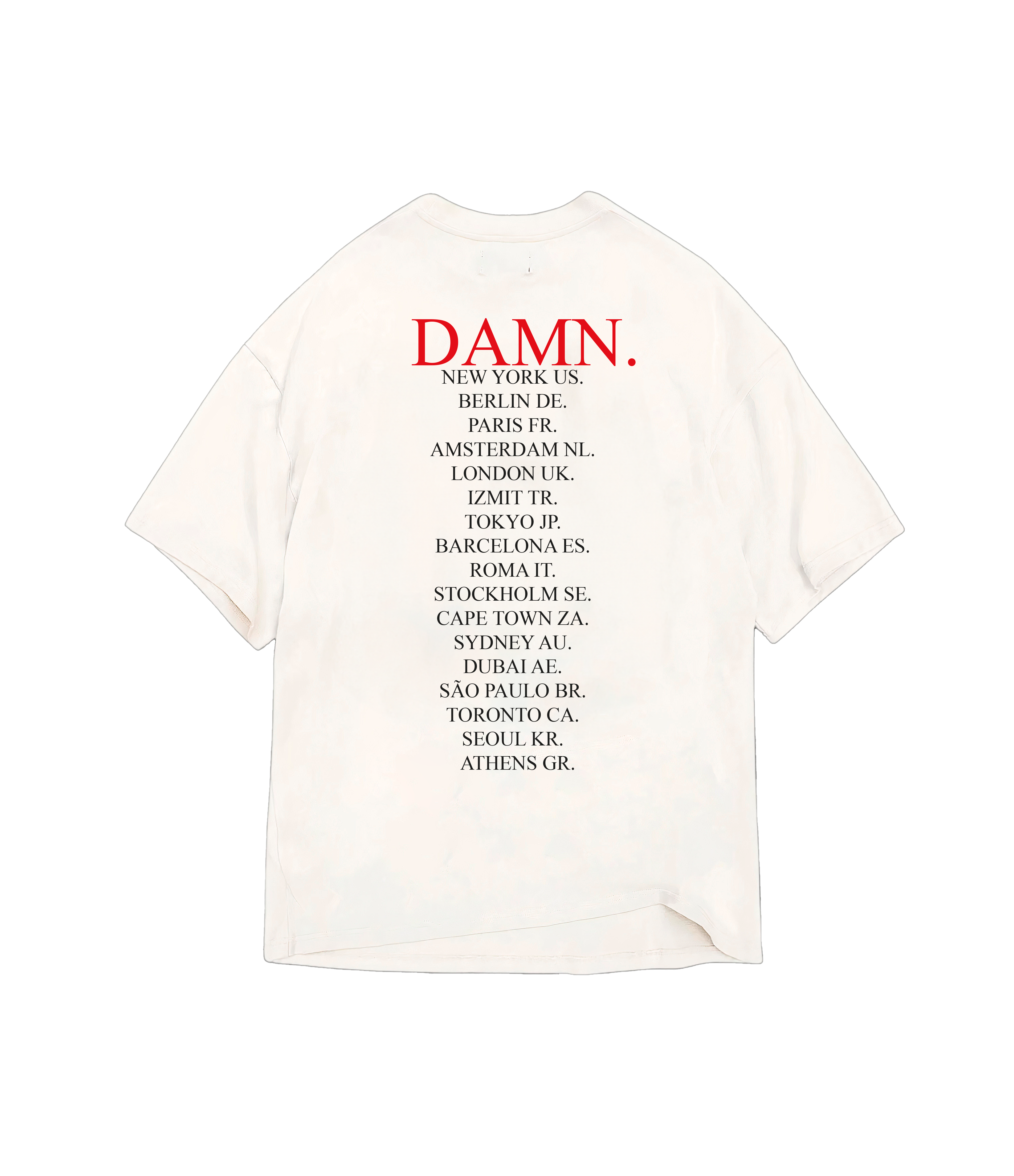 DAMN Premium Oversize Tee