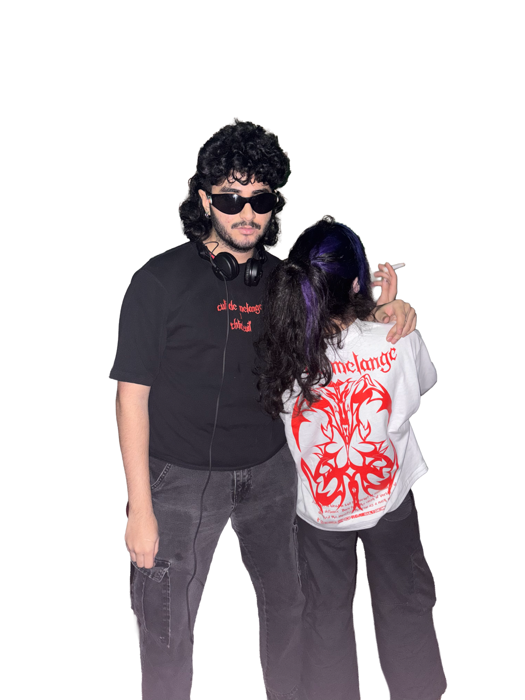 CHTDEVIL X CULT DE MELANGE Premium Oversize Tee