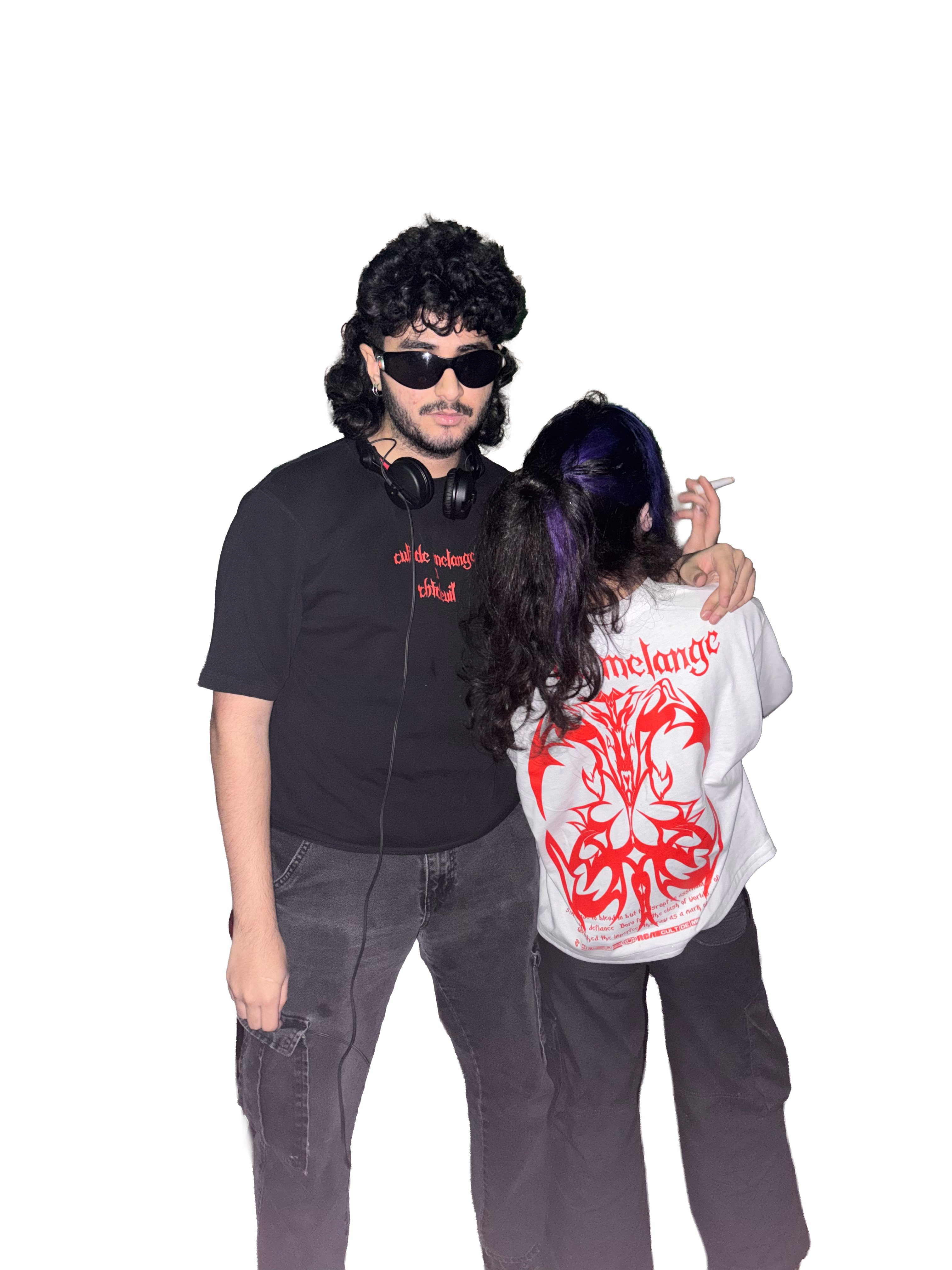 CHTDEVIL X CULT DE MELANGE Premium Oversize Tee